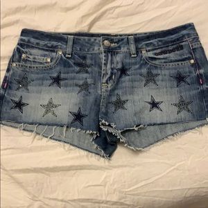 VS Pink Dallas Cowboys Jean Shorts Size 4